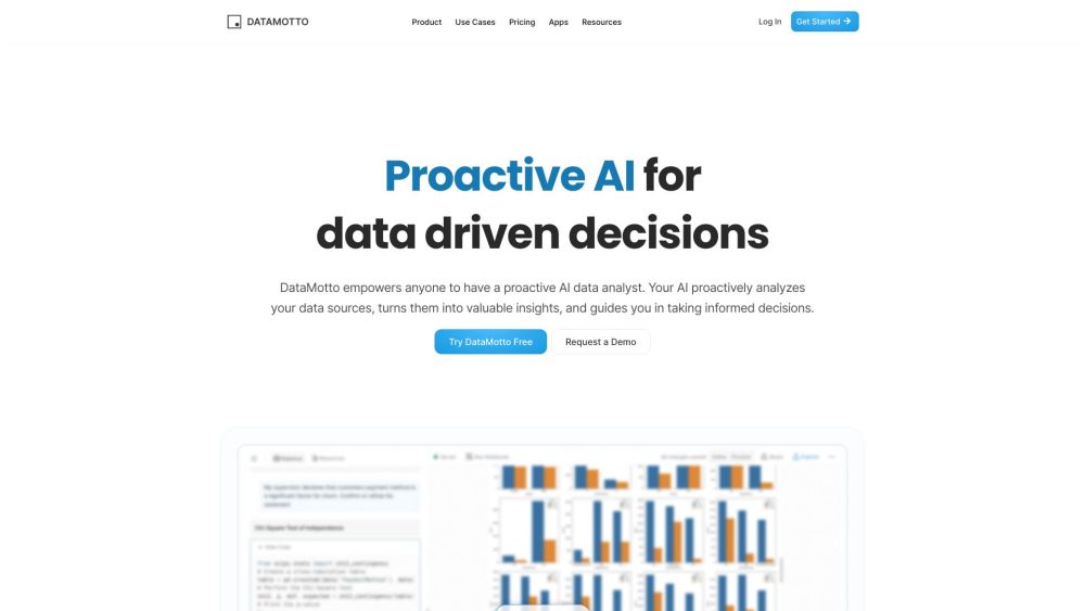 DataMotto: Proactive AI Tool for Insights