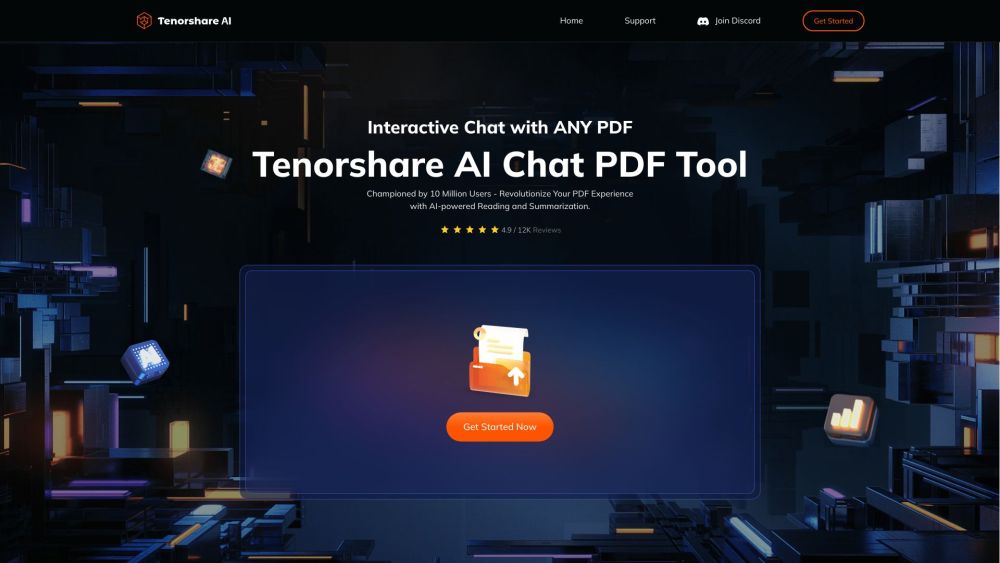 Tenorshare AI Chat PDF: Smart AI Tool for PDFs