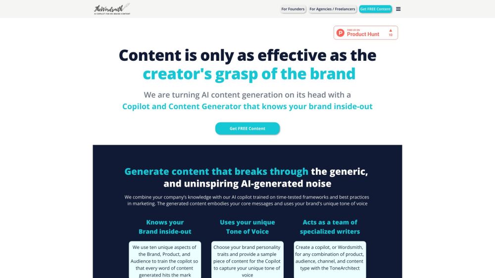 TheWordsmith.ai: AI Tool for Perfecting Content