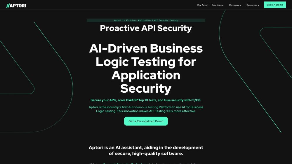 Aptori: AI Tool for Intelligent Testing