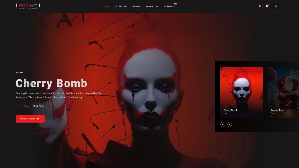 zero1cine: AI Tool for Movie Lovers 🍼