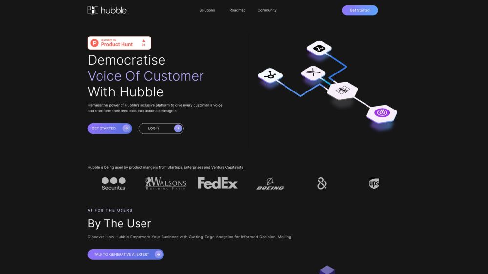 Hubble.cx: AI Tool for Feedback Analysis