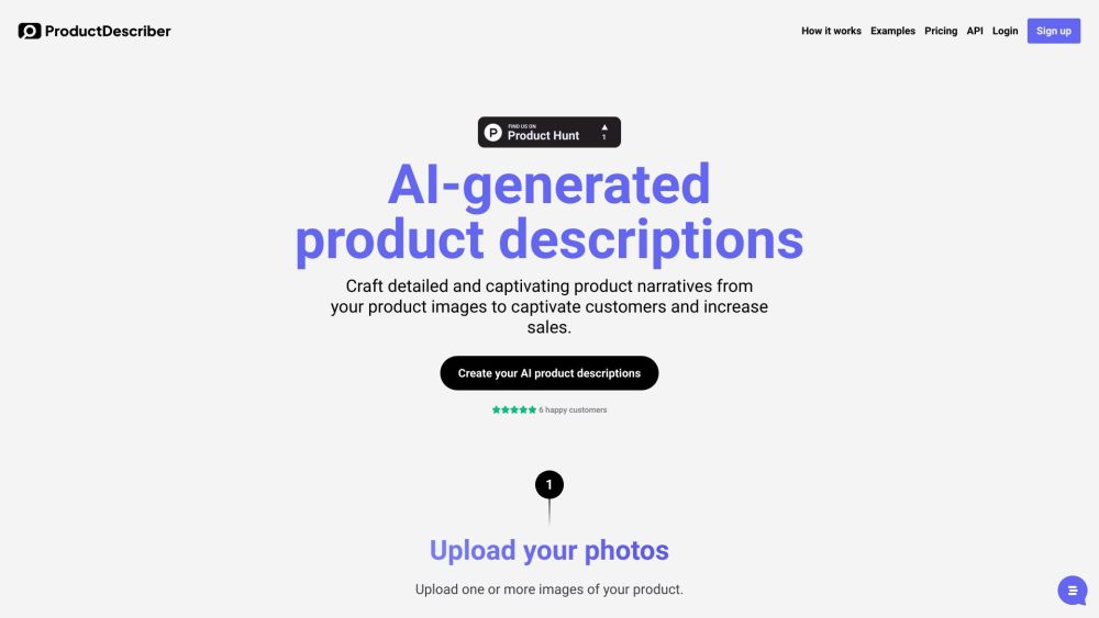 ProductDescriber: AI Tool for Product Name Boosting Sales