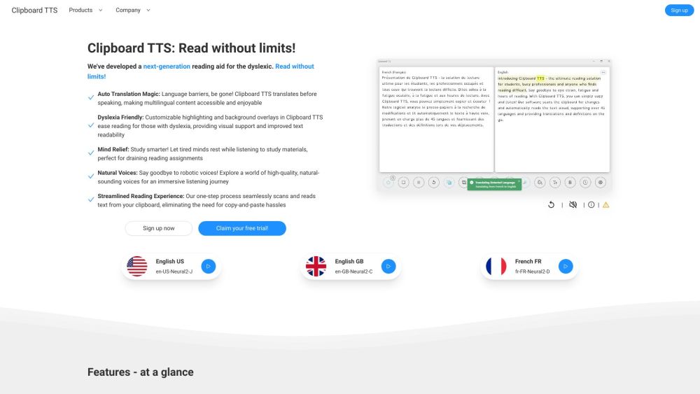 Clipboard TTS: Next-gen AI Tool for Reading