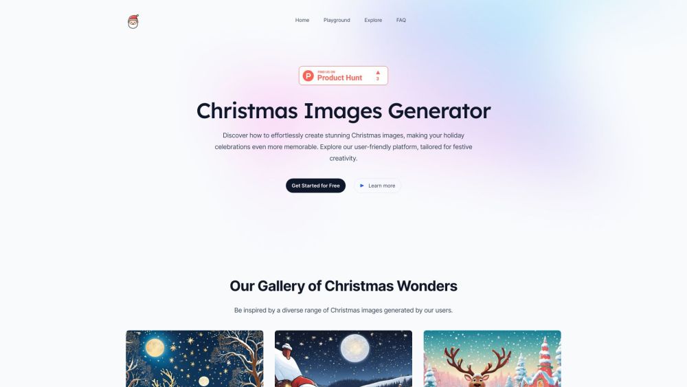 Christmas Images Generator: AI Tool for Stunning Holiday Graphics