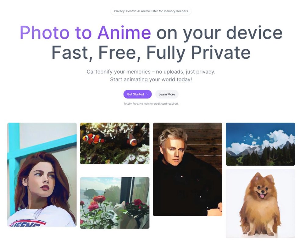 Photo to Anime: AI Anime Filter for Memory Keepers