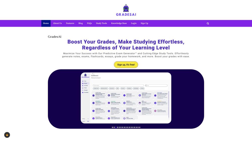 GradesAI: AI Tool to Predict Test Questions