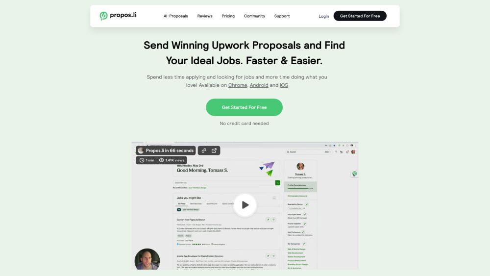 Proposli: AI Tool for Winning Proposals & Jobs