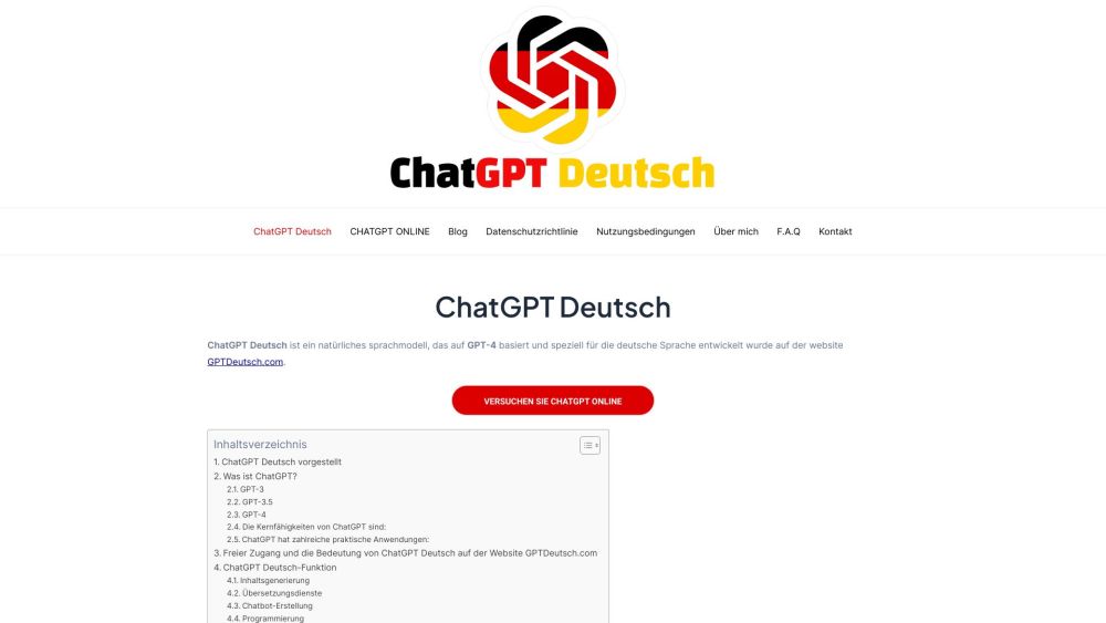 ChatGPT Deutsch: The Ultimate AI Tool