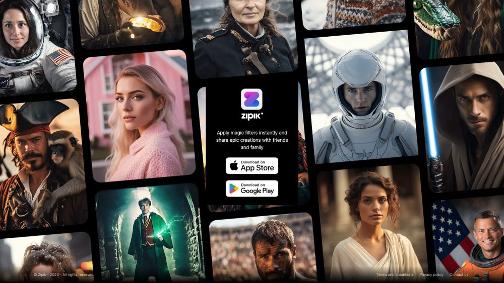 Zipik: AI Tool to Transform Portraits into Magic