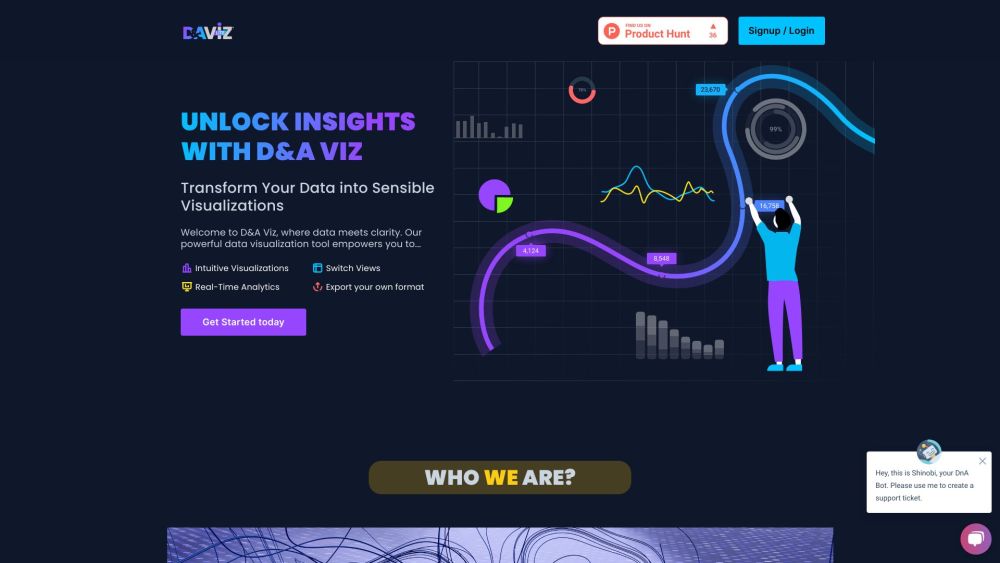 D&AVIZ: AI Tool for Vibrant Data Visuals