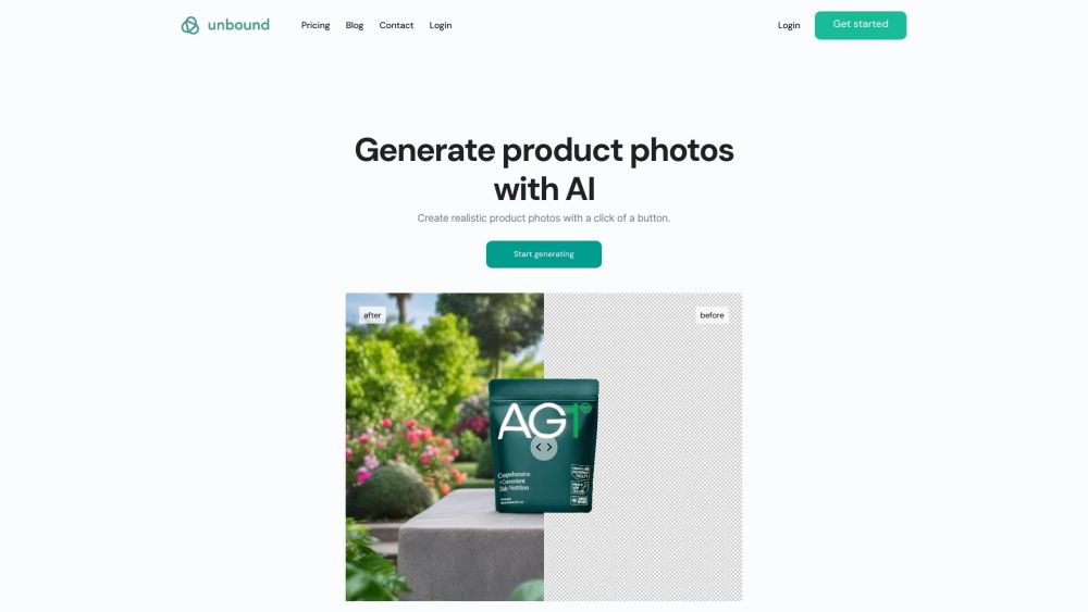 Unbound: AI Tool for Realistic Product Photos
