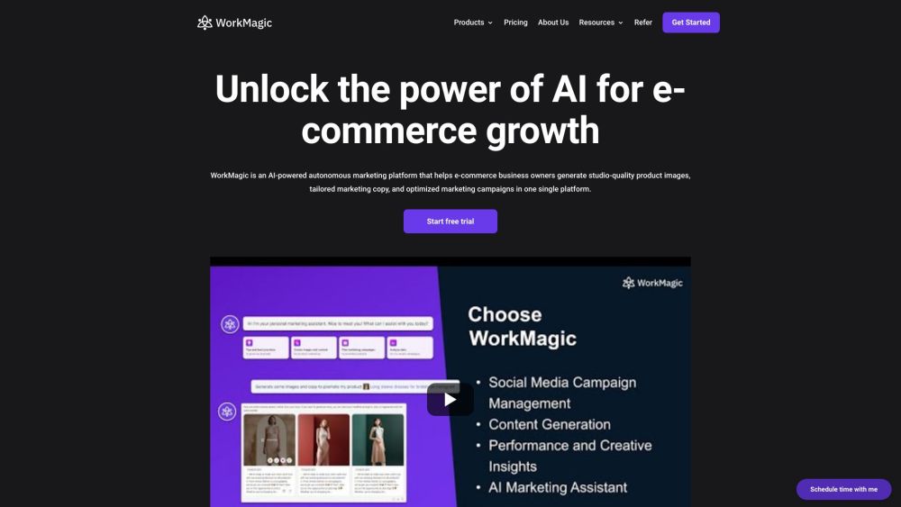 WorkMagic: AI Tool for E-commerce Marketing