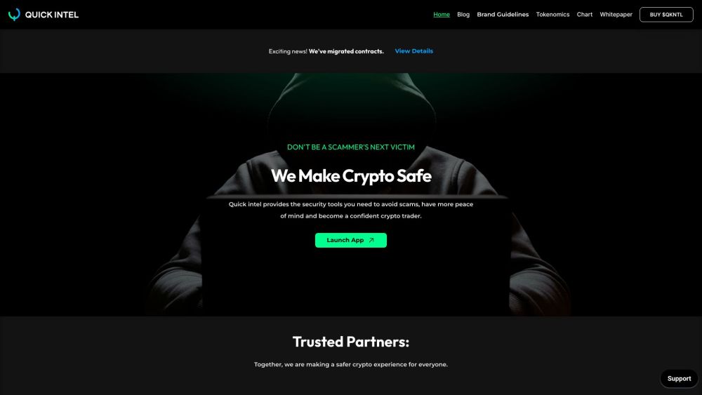 Quick Intel: AI Tool for Crypto Scam Detection