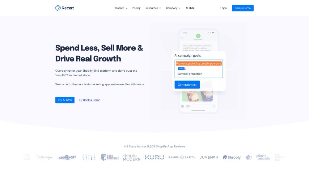 Recart: AI Tool for Shopify - Boost Engagement