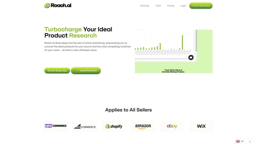 Roach: AI Tool Empowering E-commerce Entrepreneurs