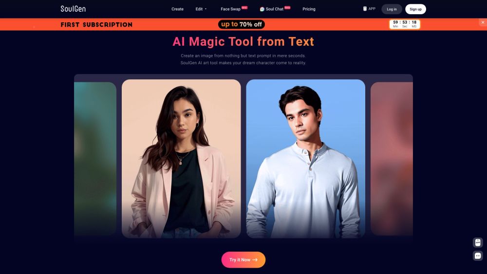 SoulGen: Free AI Tool to Create Art Online