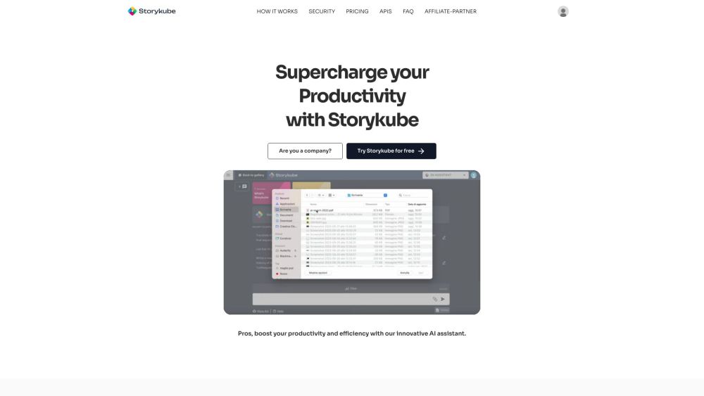 Storykube: All-in-One AI Tool for Seamless AI Experiences