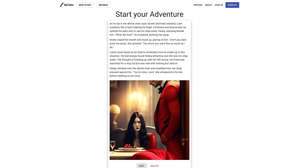 MyTales - AI Tool: Create Imaginative & Unique Narratives