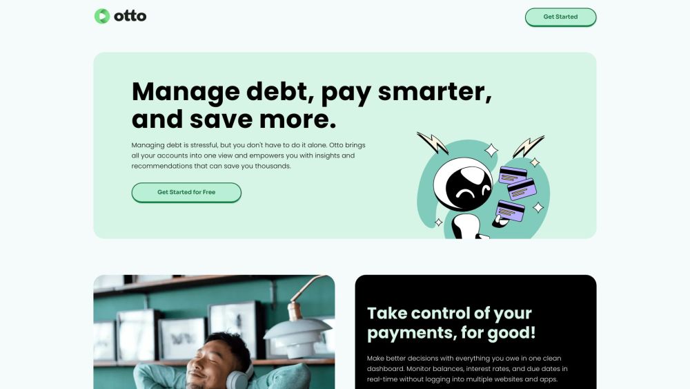 Otto: AI Tool for Debt Management & Financial Health