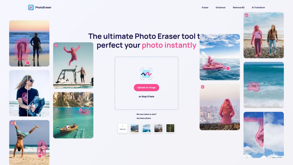 Photo Eraser: AI Tool for Unwanted Object Removal