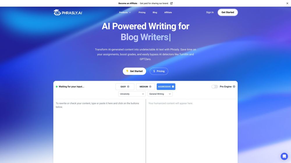 Phrasly: AI Tool Transforms AI-Generated Content