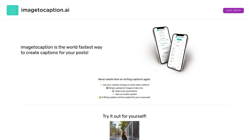 imagetocaption.ai: The Fastest AI Tool for Product Name