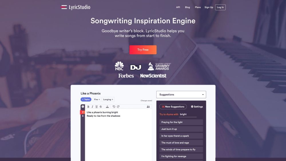 LyricStudio: AI Tool for Songwriters