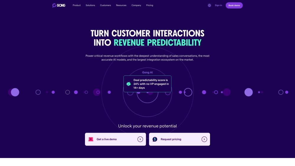 Gong - Revenue Intelligence Platform: AI Tool
