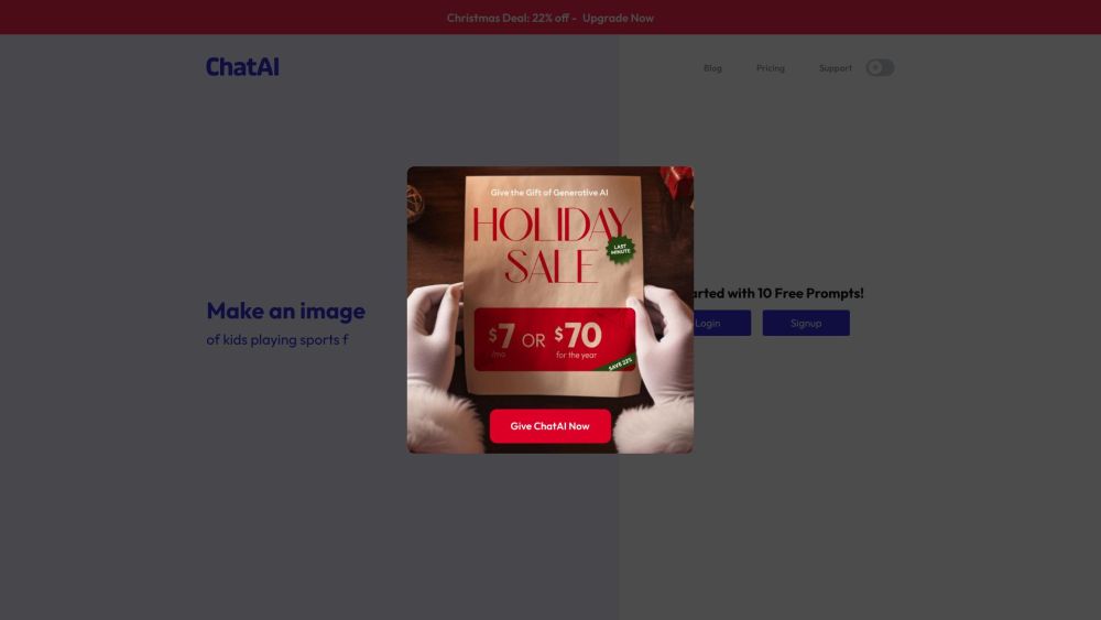 ChatAI: All-in-One AI Tool for Chat & Images
