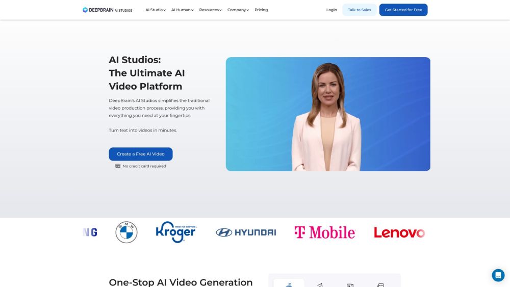 AI STUDIOS: Text to Video Generation using AI tool