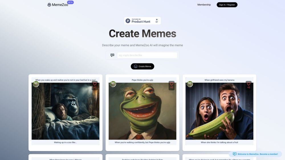 MemeZoo: AI Tool for Viral Meme Creation