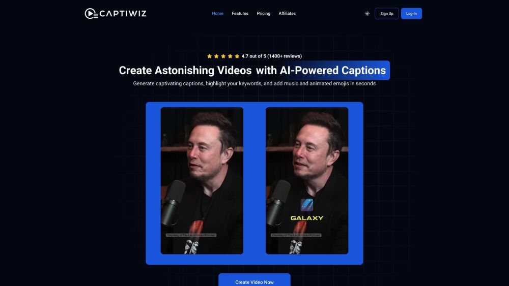 Captiwiz: Elevate Game with AI Caption Tool