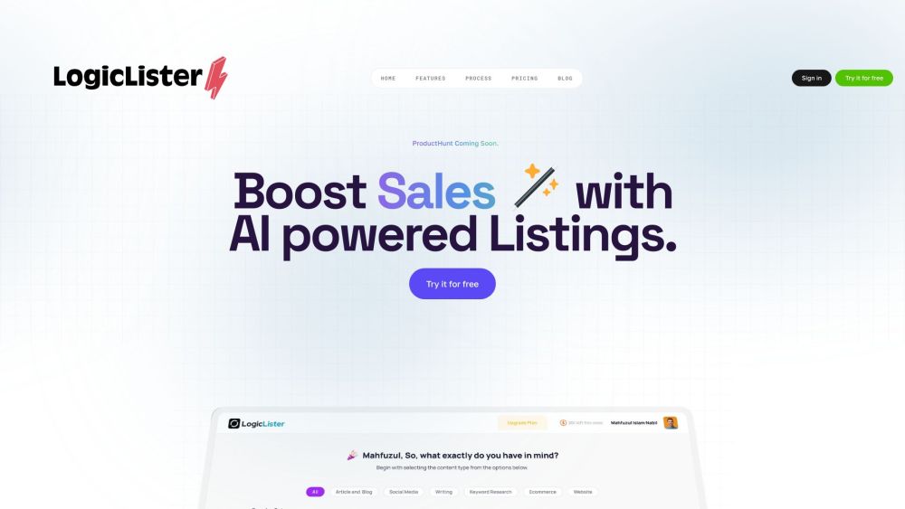 Logiclister AI: The Ultimate eCommerce AI Tool