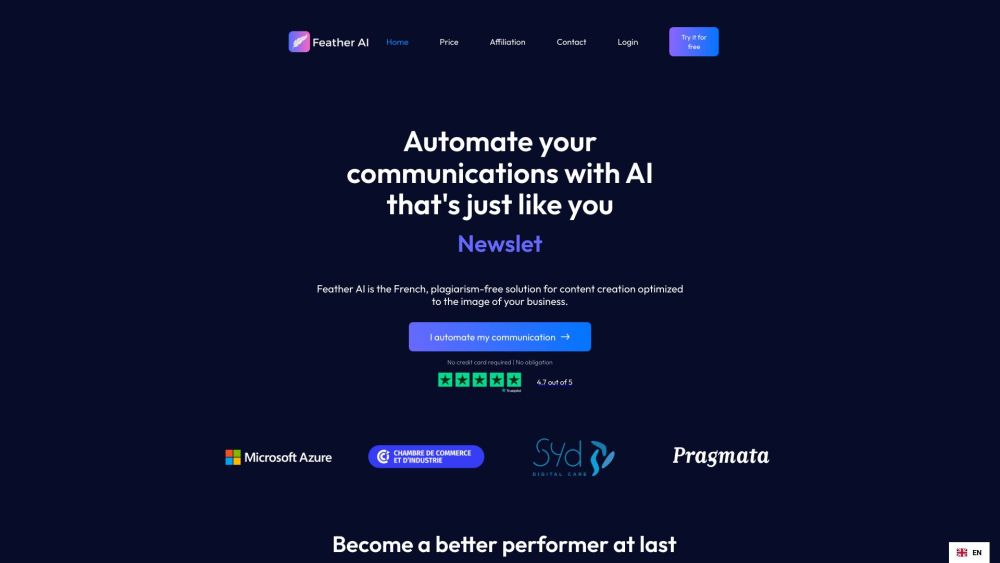 Feather AI: All-in-One Content Creation & AI Tool