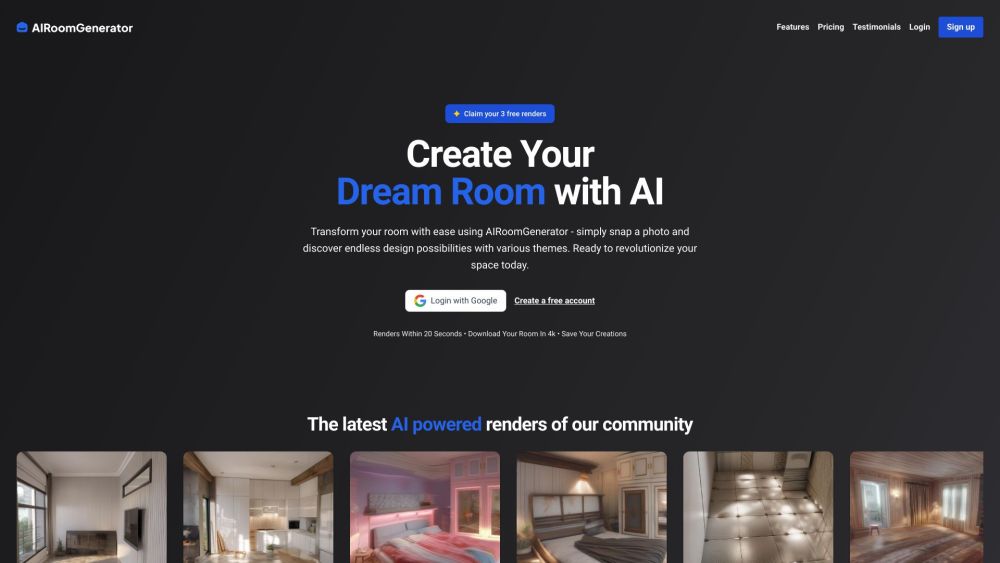 AIRoomGenerator: AI Tool to Transform Your Space