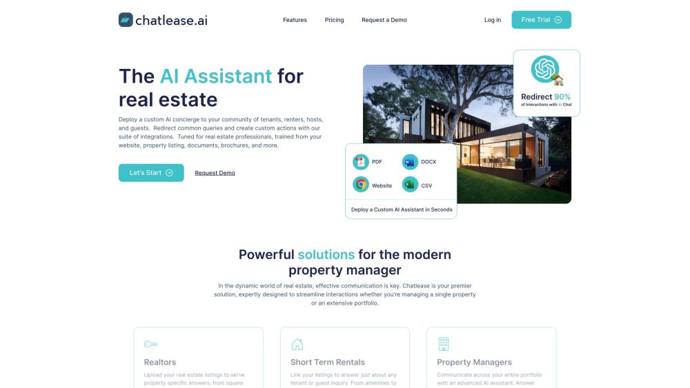 Chatlease: AI Tool for Real Estate Professionals