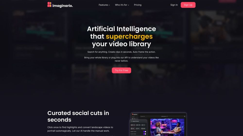 Imaginario.ai: Supercharge Your Video Library