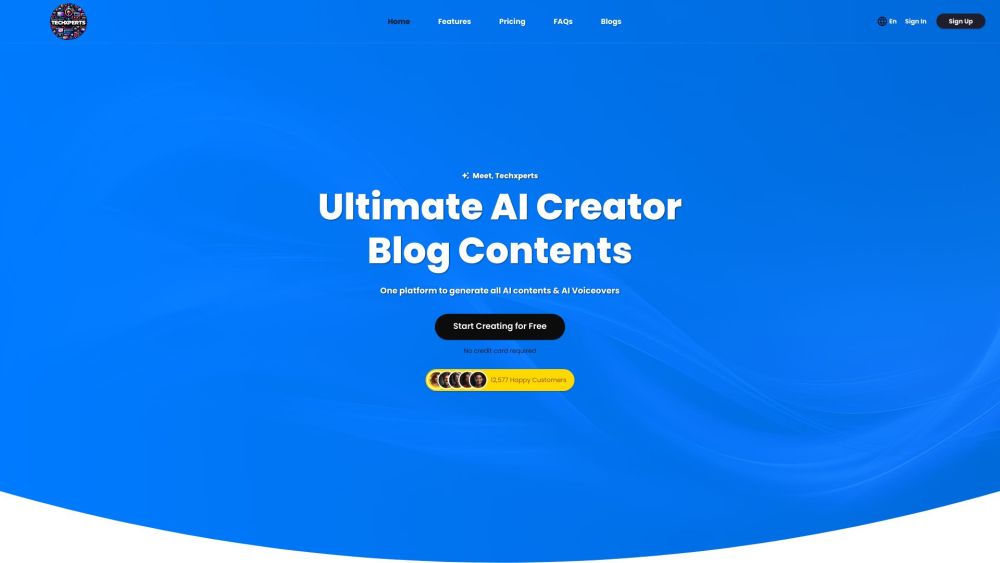 Techxperts: AI Tool for Content Creation