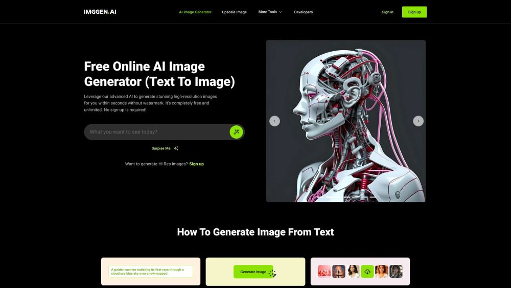 ImgGen AI: Free AI Tool for Image Generation & Enhancement