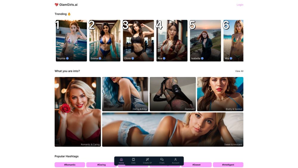 GlamGirls.ai: AI Tool for Personalized AI Girlfriends