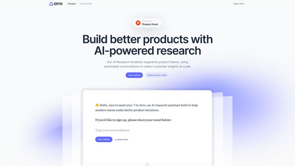 Arro: AI Research Assistant & Ultimate AI Tool