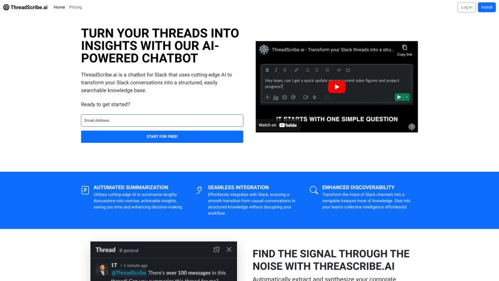 ThreadScribe.ai: AI Tool for Slack Converts Threads