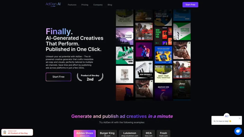 AdGen AI: ai tool for fast ad creation
