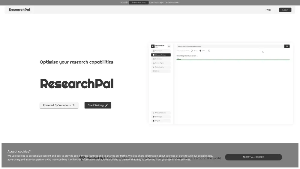 ResearchPal: AI Tool for Students, Researchers