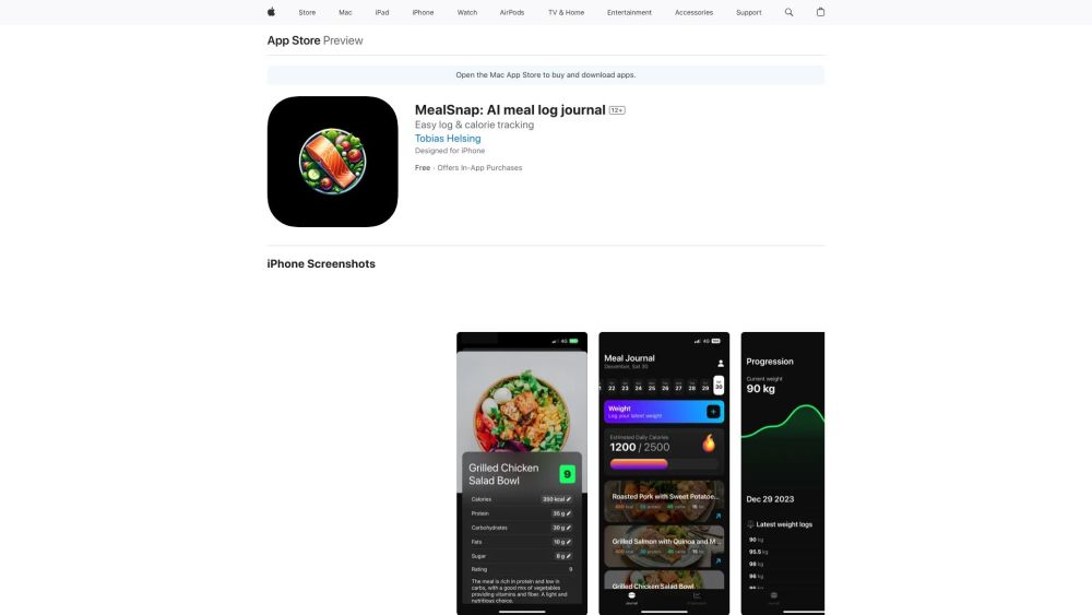MealSnap: AI Tool for Effortless Food Tracking