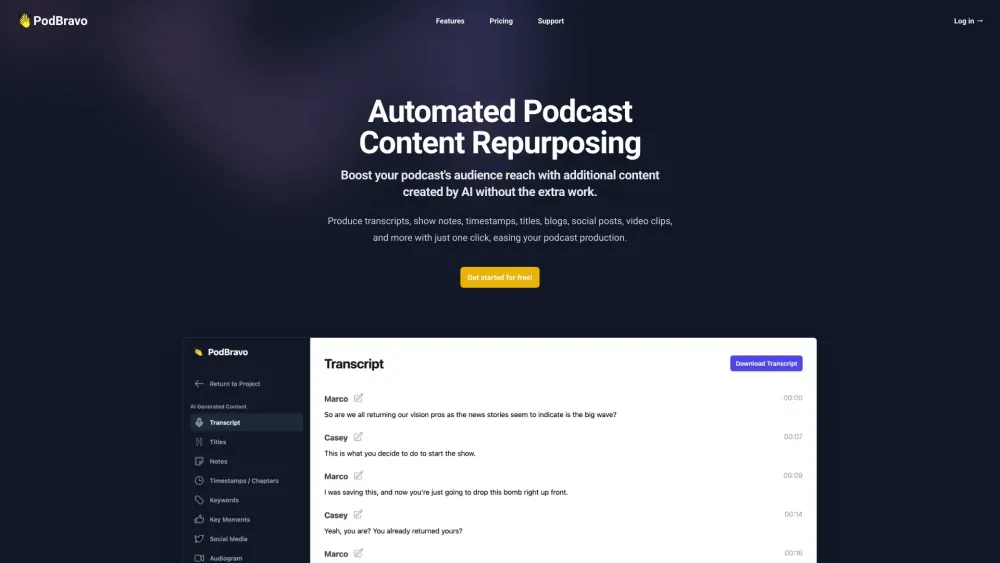 PodBravo: AI Tool Revolutionizing Podcasting