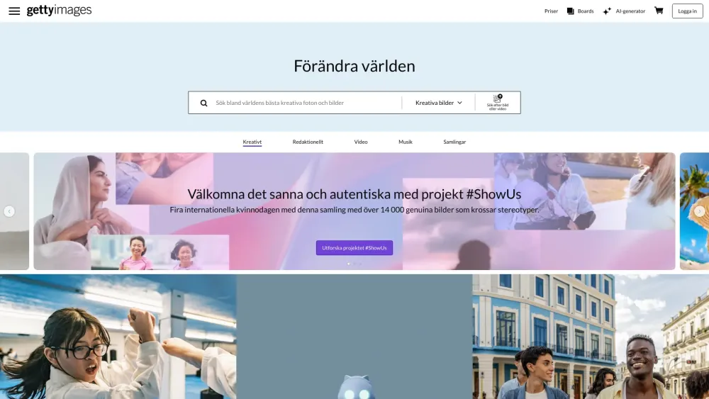 Getty Images: AI Tool for Creative Stock Media