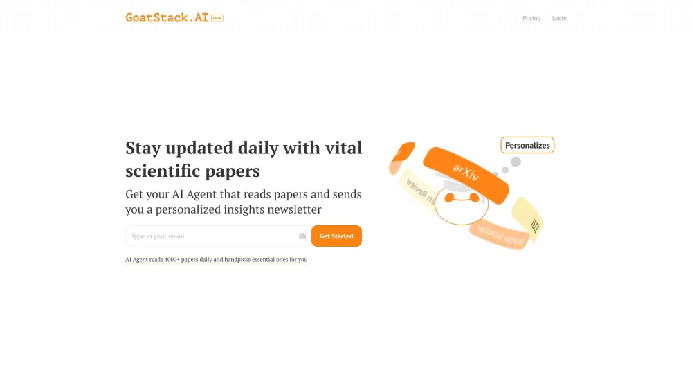 GoatStack.AI: Autonomous AI Agent for Scientific Papers