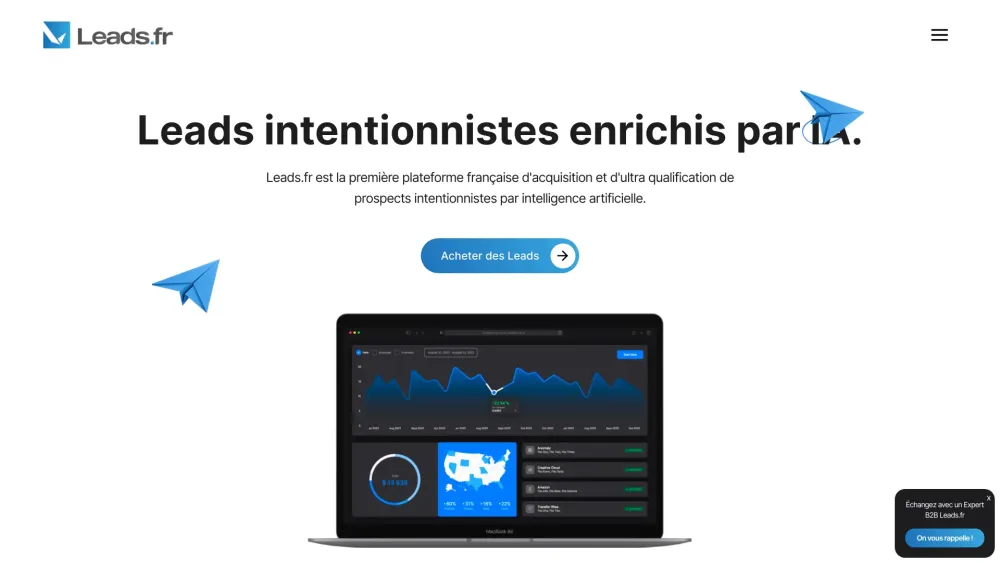 Leads.fr: French AI Tool for Prospect Acquisition